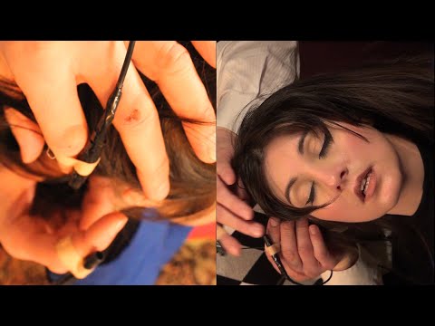Lice Check, Vertical ASMR Video, Double View