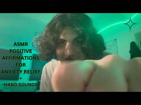 ASMR Positive Affirmations for relieving your Anxiety
