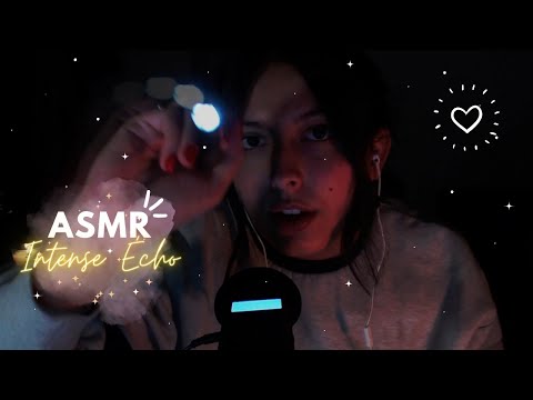 ASMR ~ EXTREME ECHO super relaxing (with visual) ✨