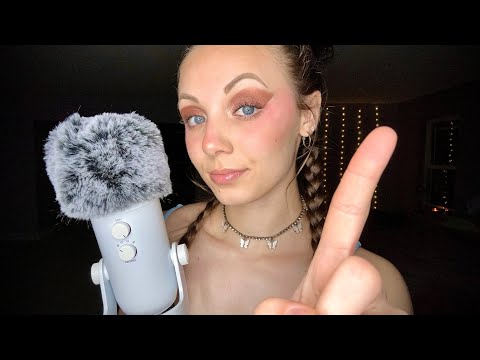 ASMR || Fluffy Mic Scratching With Up-Close Whispering! (Mouth Sounds) 👄