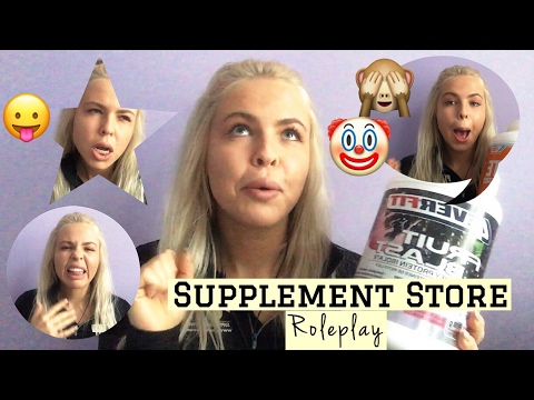 Supplement Store Role Play | ASMR