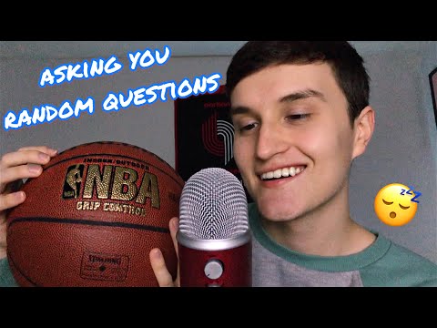 Asking You Random Questions 📝 ( ASMR ) w/ Assorted Relaxing Sounds