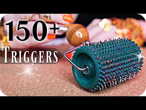 ASMR 150+ Triggers in 45 Minutes! ⭐️(NO TALKING) Fast Changing Sounds for Tingles & ADHD | 3 Mics