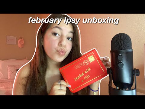 ASMR| February IPSY Unboxing
