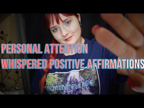 Personal Attention☺️With Whispered Positive Affirmations [ASMR]