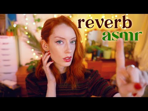 ASMR Reverb Whispers 💫 Tracing Spelling Positive Words & Clicky Mouth Sounds