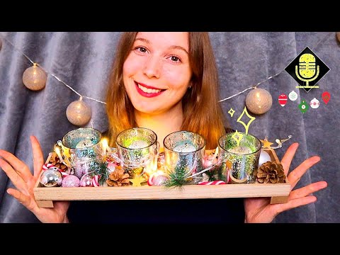 ASMR 1 Advent - Wir zünden das 1 Lichtlein an | ASMR Christmas Candy | ASMR deutsch / german
