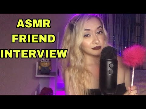 ASMR| Friend Interview Personal Questions/Soft Whispers