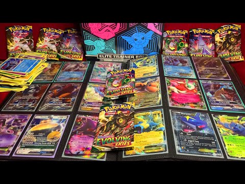 ASMR Pokemon Pack Opening + Card Collection (Whispered, Tracing)