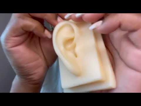 ASMR Ear Licking w/ Soft Mouth Sounds