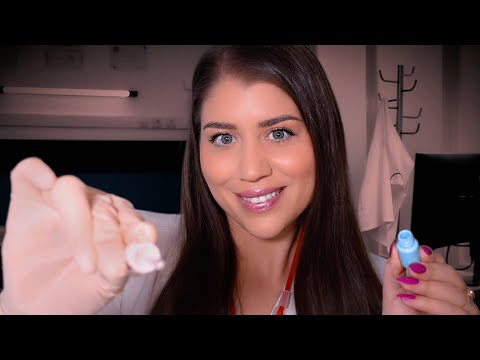 ASMR RP | Cranial Nerve Exam with French Dr. 🇫🇷 (French Accent)