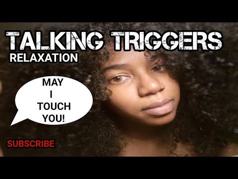 Asmr Talking Triggers + Repeating May I Touch You, & Chewing Gum