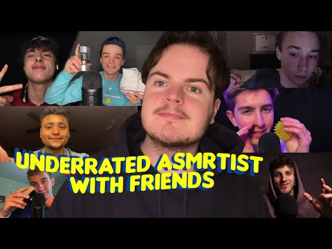 ASMR Underrated ASMRtist with Friends Fast & Aggressive Hand Sounds, Mic Triggers, Visual Triggers +
