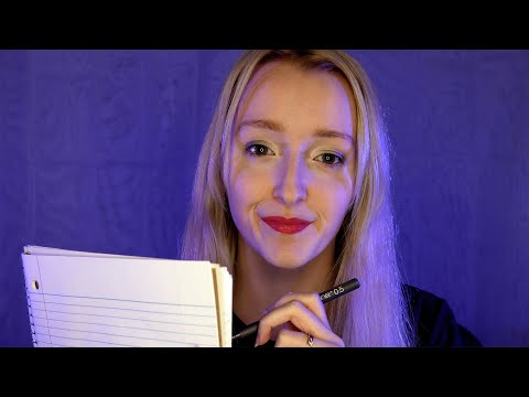 ASMR Asking You Personal Questions - Whispered