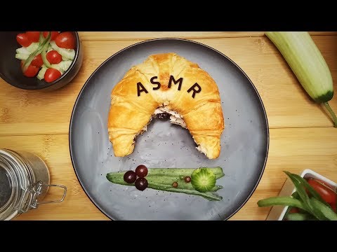How to Plate a Chicken Salad Sandwich ASMR Role Play