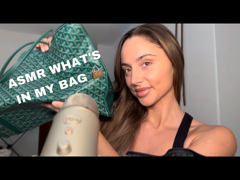 ASMR WHAT'S IN MY BAG ? (airport bag edition) 👜 ✈️