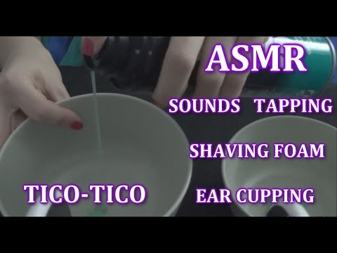 ASMR español shaving cream-No talking