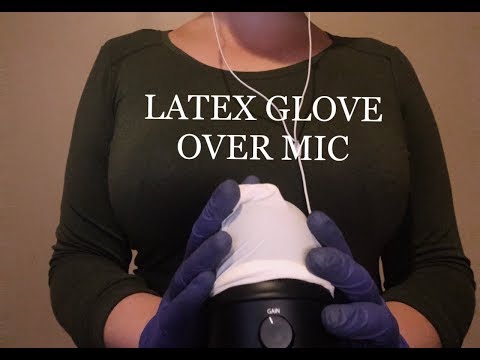 [ASMR] LATEX GLOVE over the mic! (NO TALKING)
