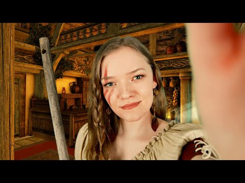 Skyrim ASMR // Your Housecarl welcomes You Home