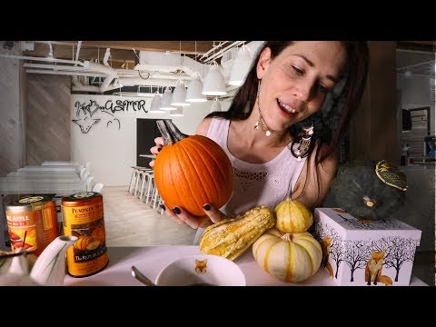 Tapping Pumpkins at the Tingly Tea Cafe | ASMR Chatty Waitress Roleplay