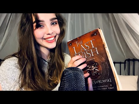Reading The Witcher ᵖᵃʳᵗ ᵗʷᵒ | ASMR