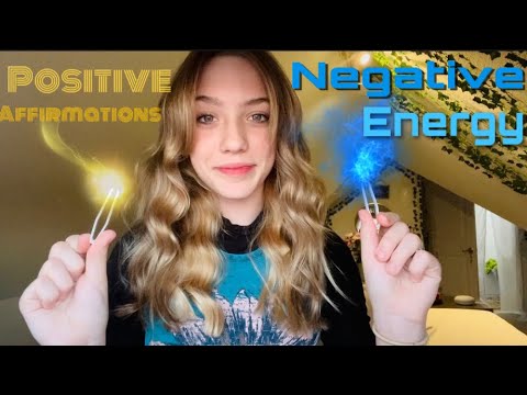 ASMR| Replacing negative energy & thoughts with ✨𝓹𝓸𝓼𝓲𝓽𝓲𝓿𝓮✨ affirmations #asmr #positive