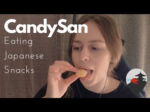 ASMR Lets Eat Japanese Snacks [Candysan]