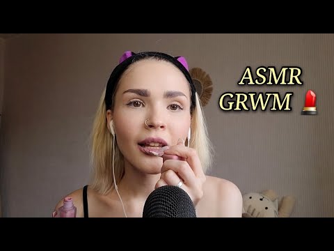 ASMR GRWM (Makeup Products Tapping)