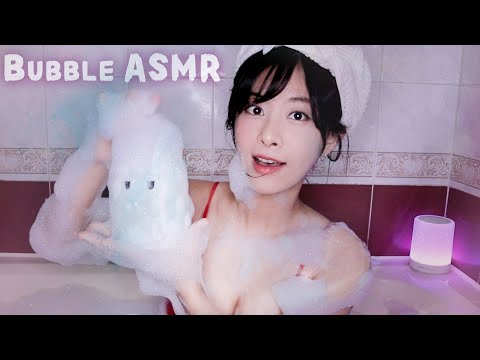 Bubble Tingle🧼 바스락 탄산 거품  Bath time l MIMO ASMR