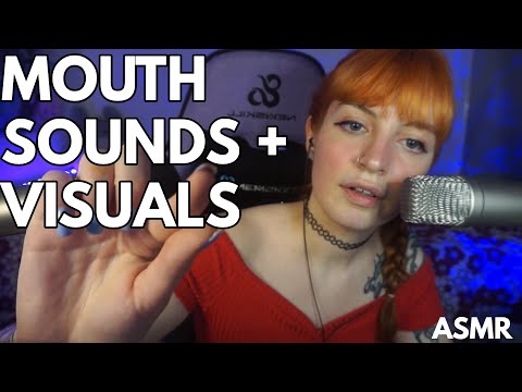 ASMR Mouth Sounds+Visuals ❤️ ENG/ESP