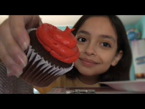 ASMR Eating A Cupcake!