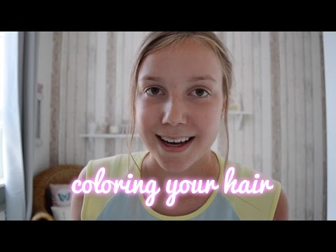 ASMR: coloring your hair~soft spoken