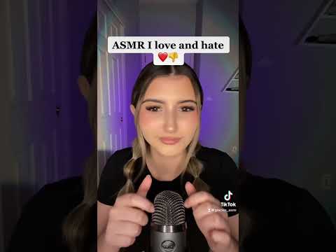 asmr i love and hate 💔 #asmr #shorts #relaxing