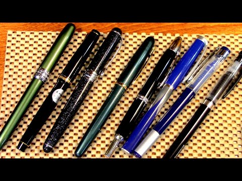 Checking Fountain Pens - Pen ASMR