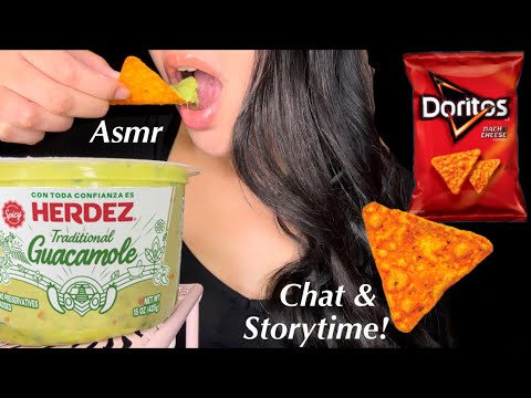 Asmr Crunchy Chips and Guacamole Whispering Storytime