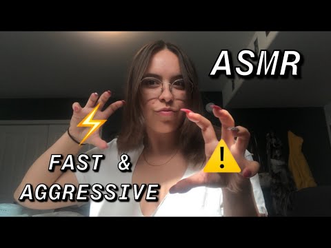 EXTREME FAST & AGGRESSIVE ASMR LOFI ⚡️⚠️ Tapping & Scratching