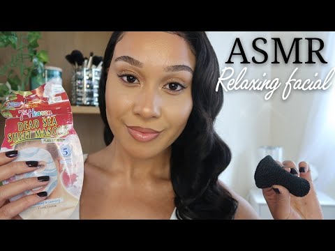 Doing Your Night-time Skincare Routine ASMR W/ Layered Sounds