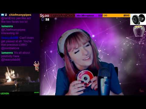 ASMR Tingles From Breathing and occasional Mouth Sounds. Twitch Live Stream Dec. 16, 2018