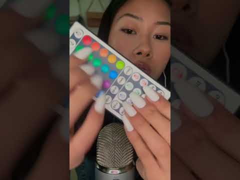 “What color is this?” #asmr #fastandaggressive #asmrtapping