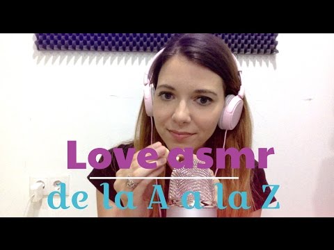 ASMR. De la A a la Z. Sonidos y tapping para dormir. En Español