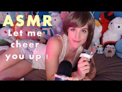 ASMR - Let me cheer you up ! 50+ wishpers and soft spoken motivationnal quotes