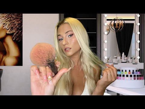 ASMR Rude Eastern European MUA Does Your Makeup for a Date (Roleplay, Accent)