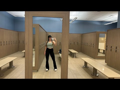 ASMR WORKOUT WITH ME 🏋🏻‍♀️🤍 (full body day, whispered voiceover)