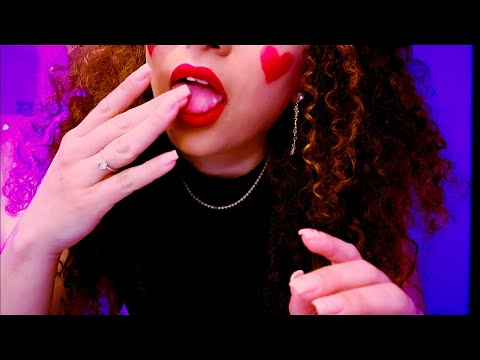 ASMR | SPIT PAINTING FAST + SCREEN TAPS *AGGRESSIVE LEVEL*😵💦