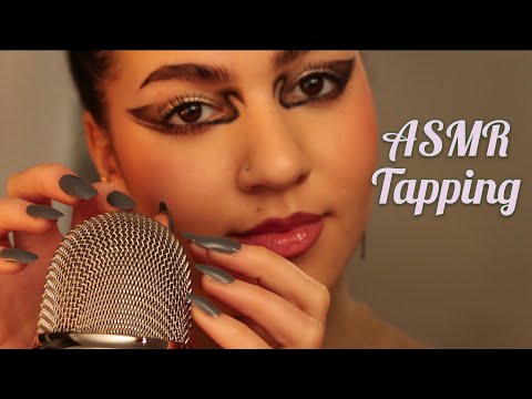 ASMR Up close tapping / raw mic scatching, mouthsounds and more ❤️