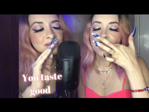 ASMR|Eating you with my twin sister