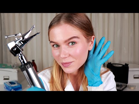 [ASMR] Ear Exam and Hearing Test.  Medical RP, Personal Attention