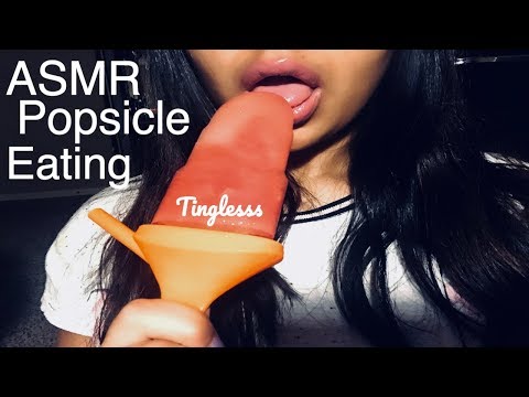 ASMR Upclose Popsicle Eating Sounds Requested *