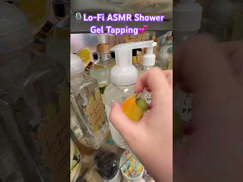 🎙️TINGLY at STORE Lo-Fi [ASMR] Shower Gel TAPPING💕