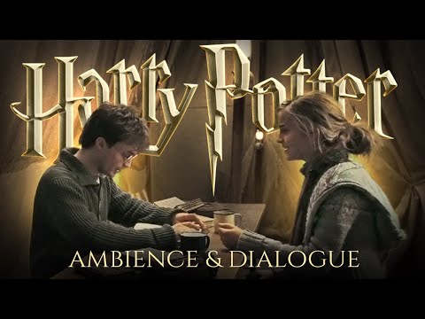 You're hunting Horcruxes ✨Harry Potter Ambience + Dialogue✨Camping tent with the trio | Rain sounds